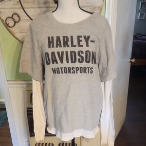 Harley-Davidson Gray Shirt